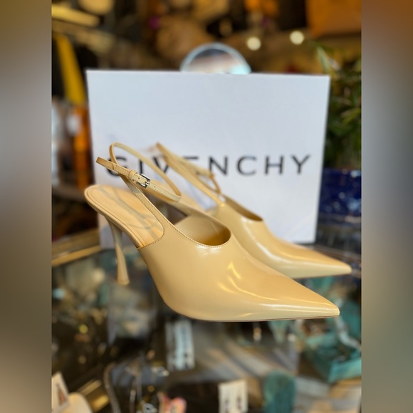 NIB Sz 36 Givenchy Strap Sling Pumps Shoes - Picture 1 of 10